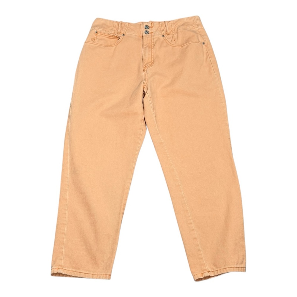 Urban Outfitters BDG Nadia High Rise Over Dyed Tangerine Jeans